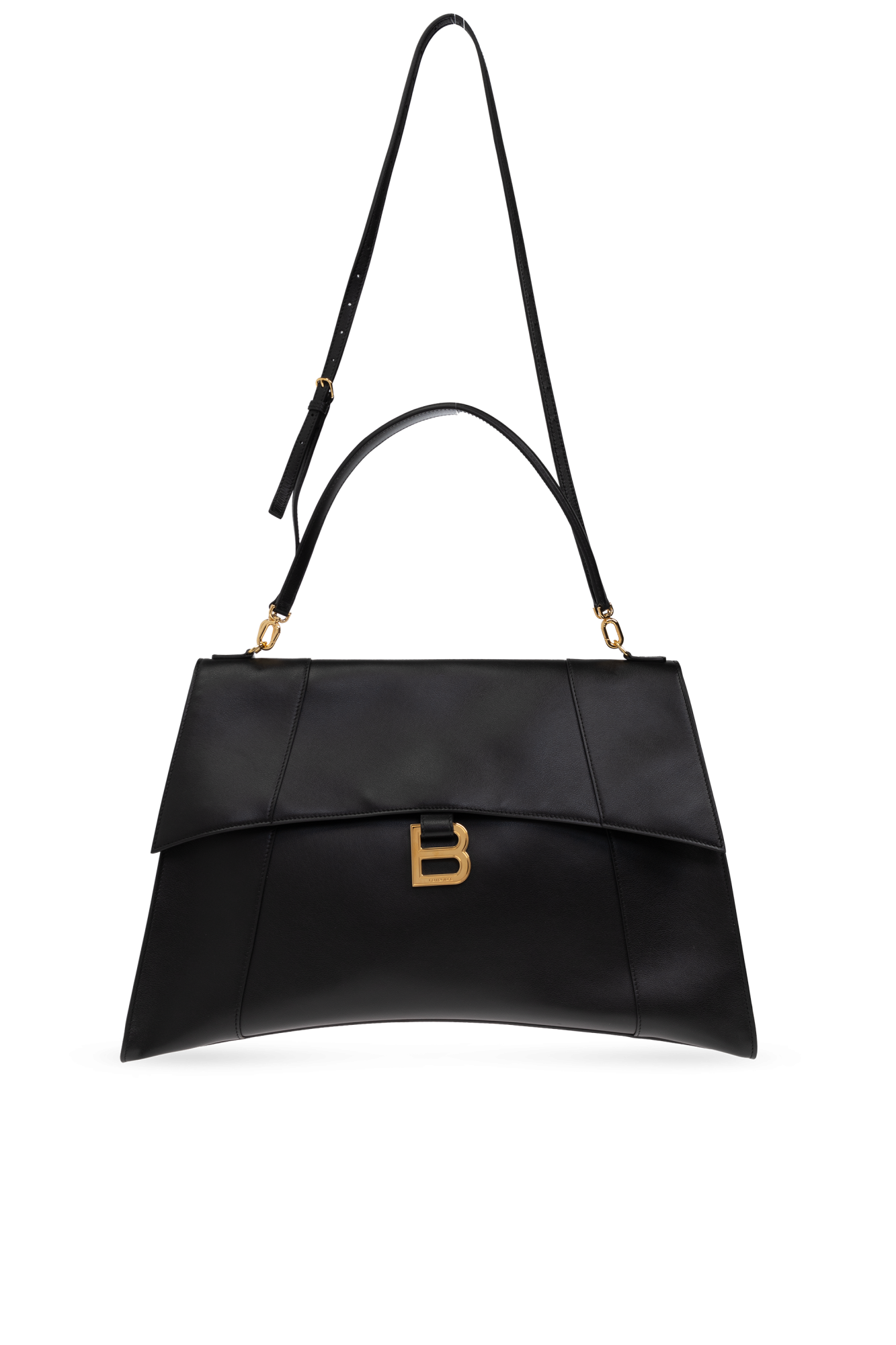 Black Handbag 'Hourglass Soft Large' Balenciaga - Vitkac Italy